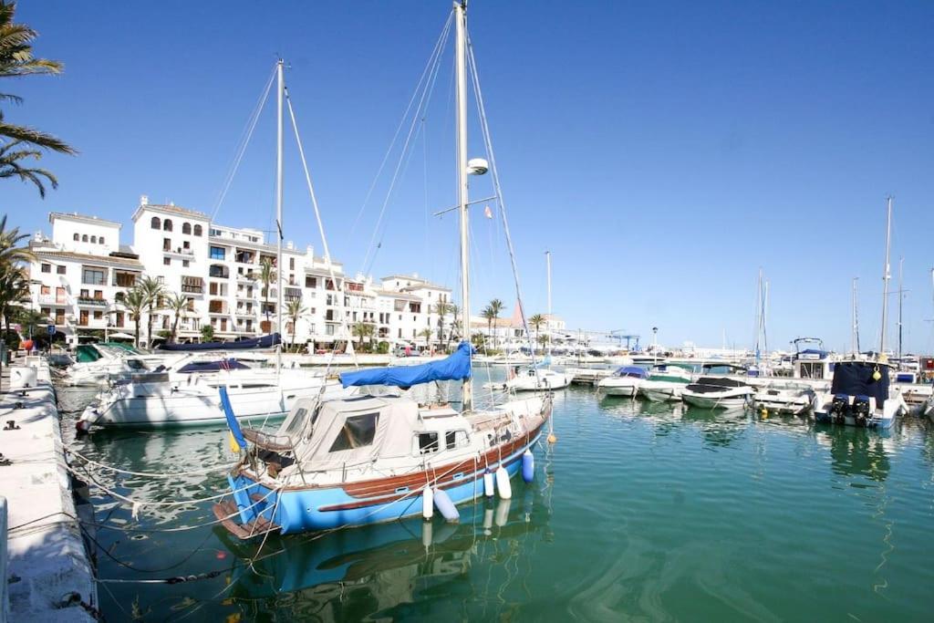 2 Bedrooms Sea And Pool View Apt In Duquesa Golf & Gardens Manilva Castillo de Sabinillas Esterno foto